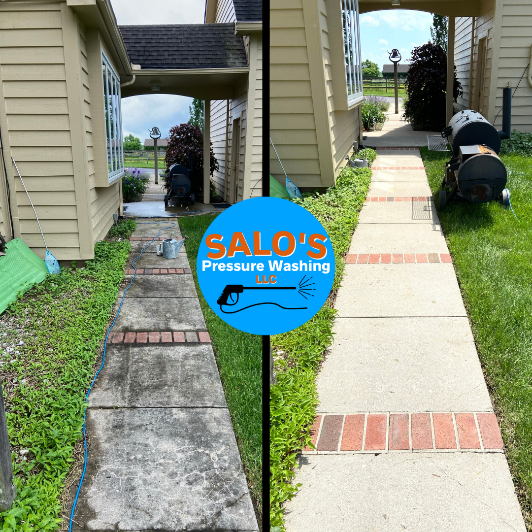 Concrete Cleaning and Pressure Washing in Springboro, Ohio